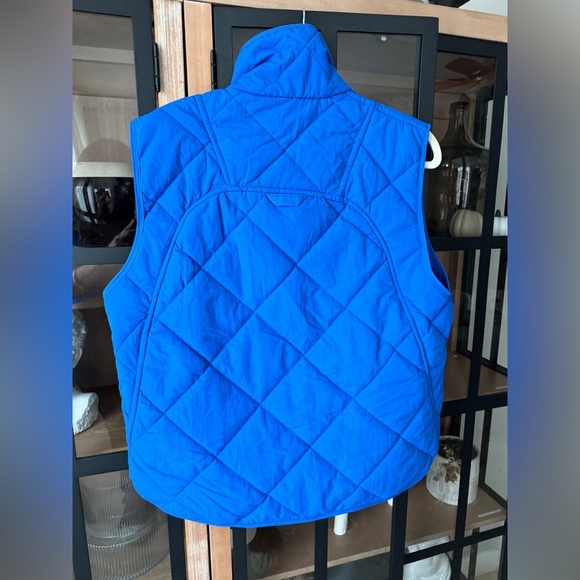 Amazon quilted vest jacket snaps cobalt fp movement pockets quinn puffer - Picture 2 of 6